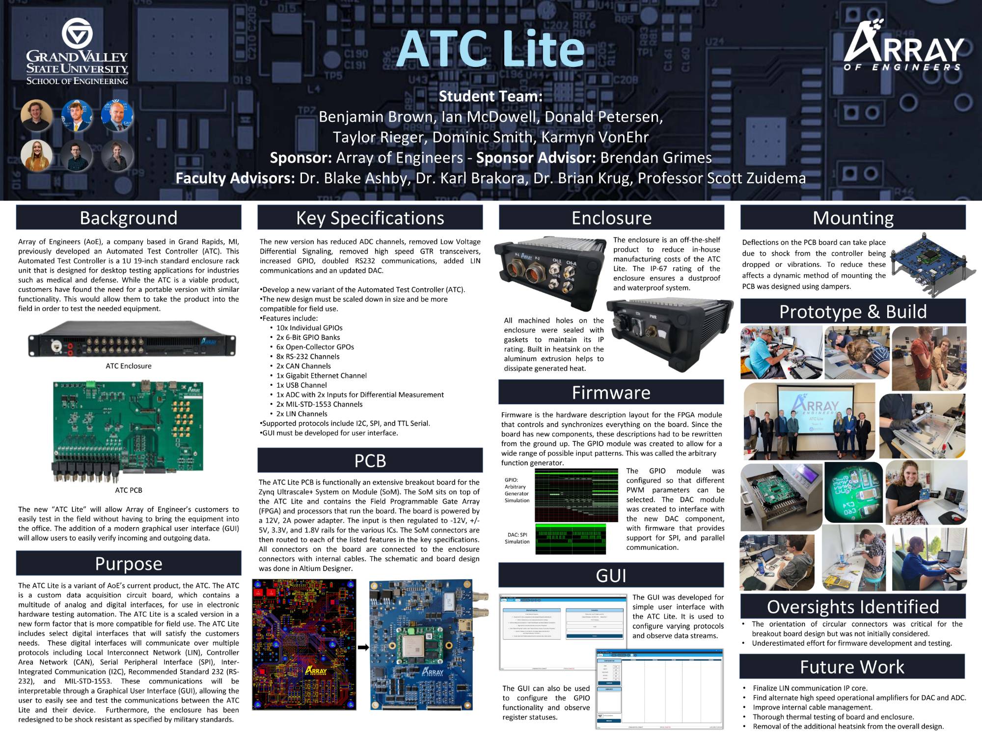 Thumbnail image of Array of Engineers senior design poster